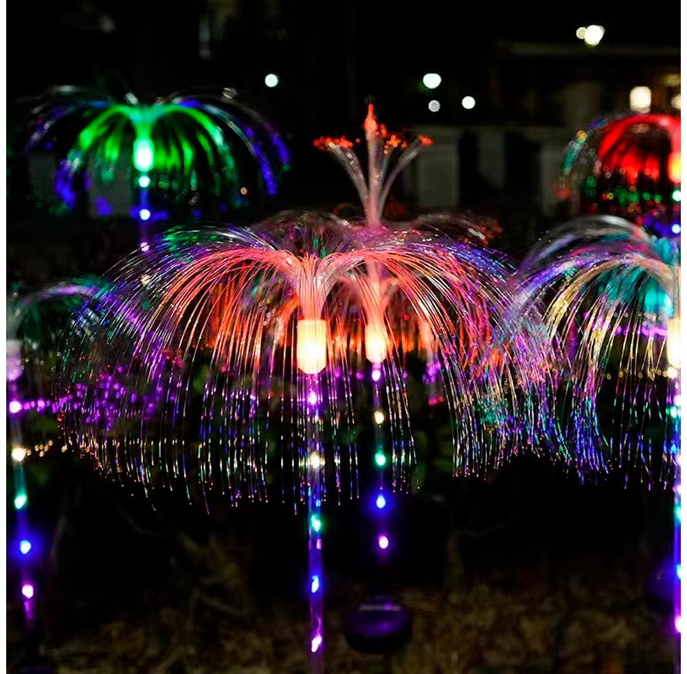 Medusas Solares X 2 Luces Navidad